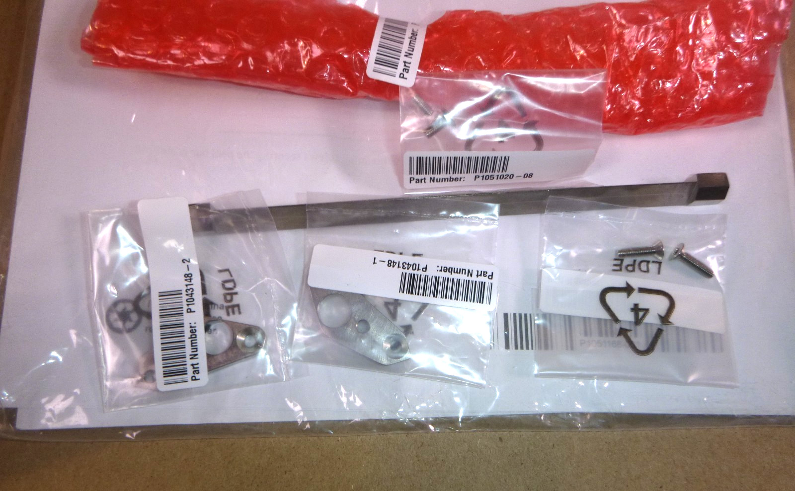 P1046696-074 New Genuine OEM Zebra ZE500-4, ZE511 Peel Bar Kit