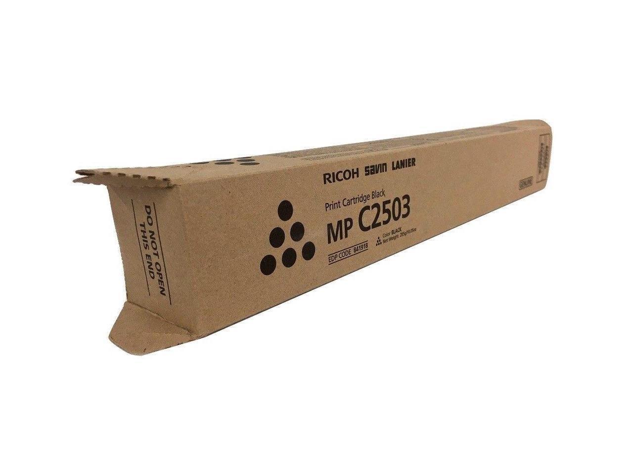 RICOH BLACK TONER CARTRIDGE FOR USE IN MPC2003 MPC2004 MPC2503 MPC2504 ESTIMATED