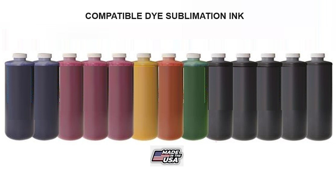 NEW PREMIUM COMPATIBLE DYE SUBLIMATION INK REFILL FOR EPSON PRINTERS (1,000ML)