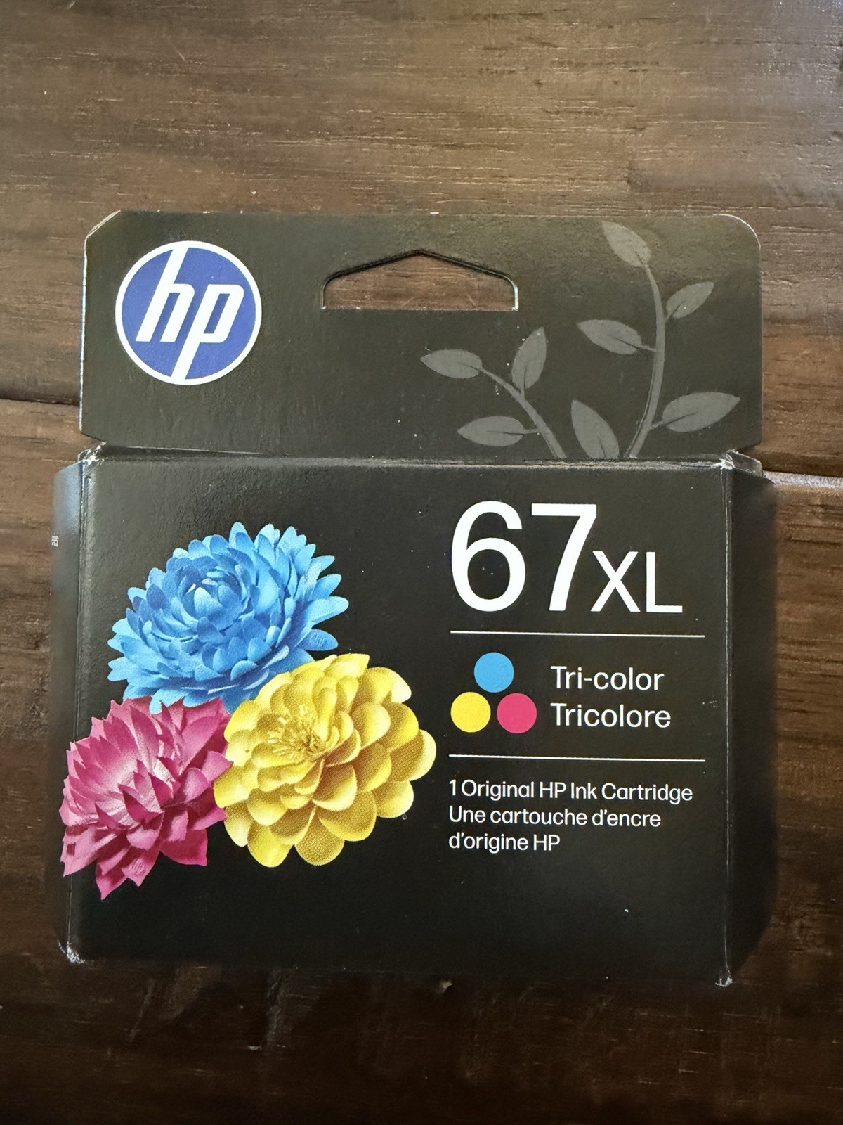 HP 67XL TRI-COLOR GENUINE INK CARTRIDGE (3YM58AN)-BRAND NEW EXP 12/27 TO 02/28