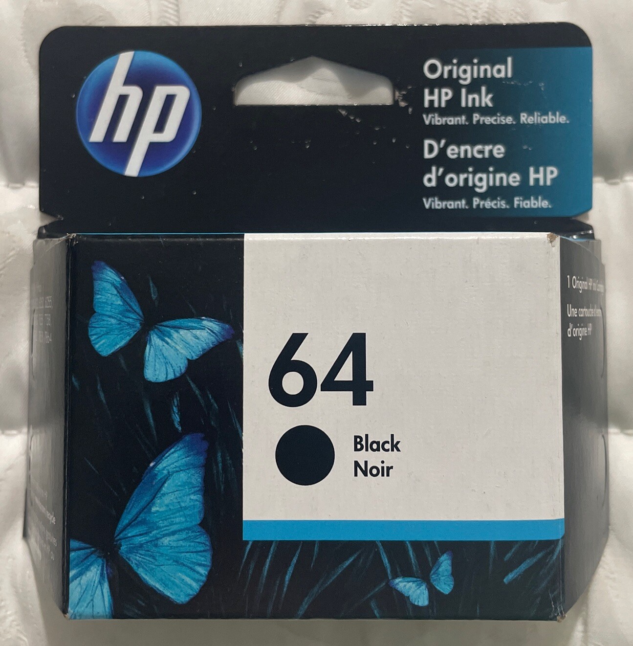 HP 64 Black Tricolor Ink Cartridge Set X4D92AN N9J89AN N9J90AN Exp 2025+ Sealed