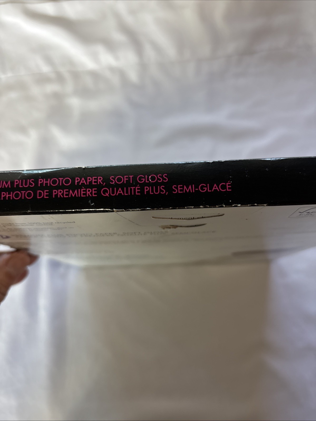 HP Premier Plus Inkjet Print Photo Paper 8 1/2″ x 11″ Soft Gloss CR667A