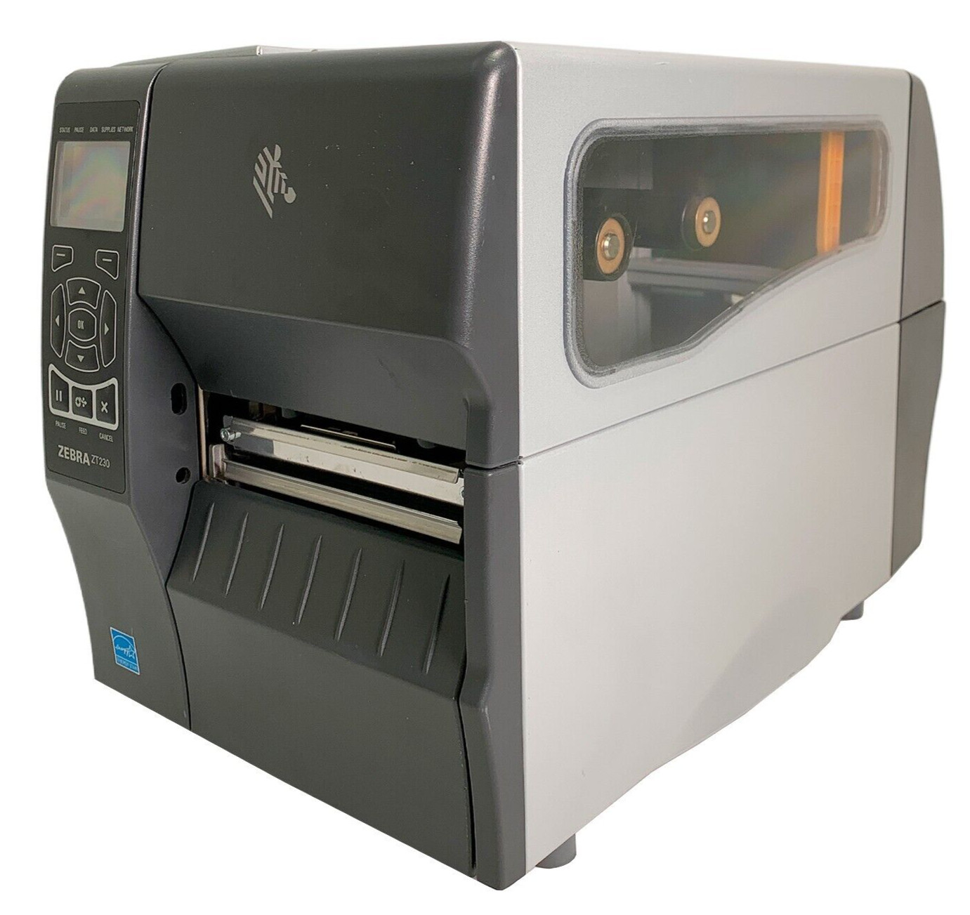 TESTED Zebra ZT230 Thermal Transfer Industrial Barcode Label Printer USB Serial