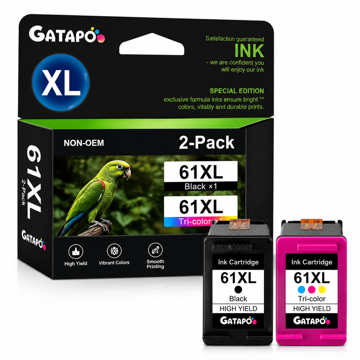 61xl Ink Cartridges for 61 XL For Envy 4502 4501 OfficeJet 4630 4635