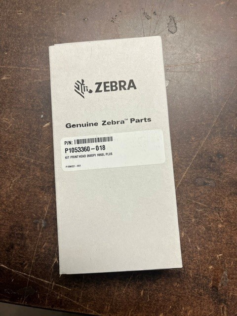Zebra P1053360-018 NEW Printhead for Zebra 105SL Plus 203dpi Open box