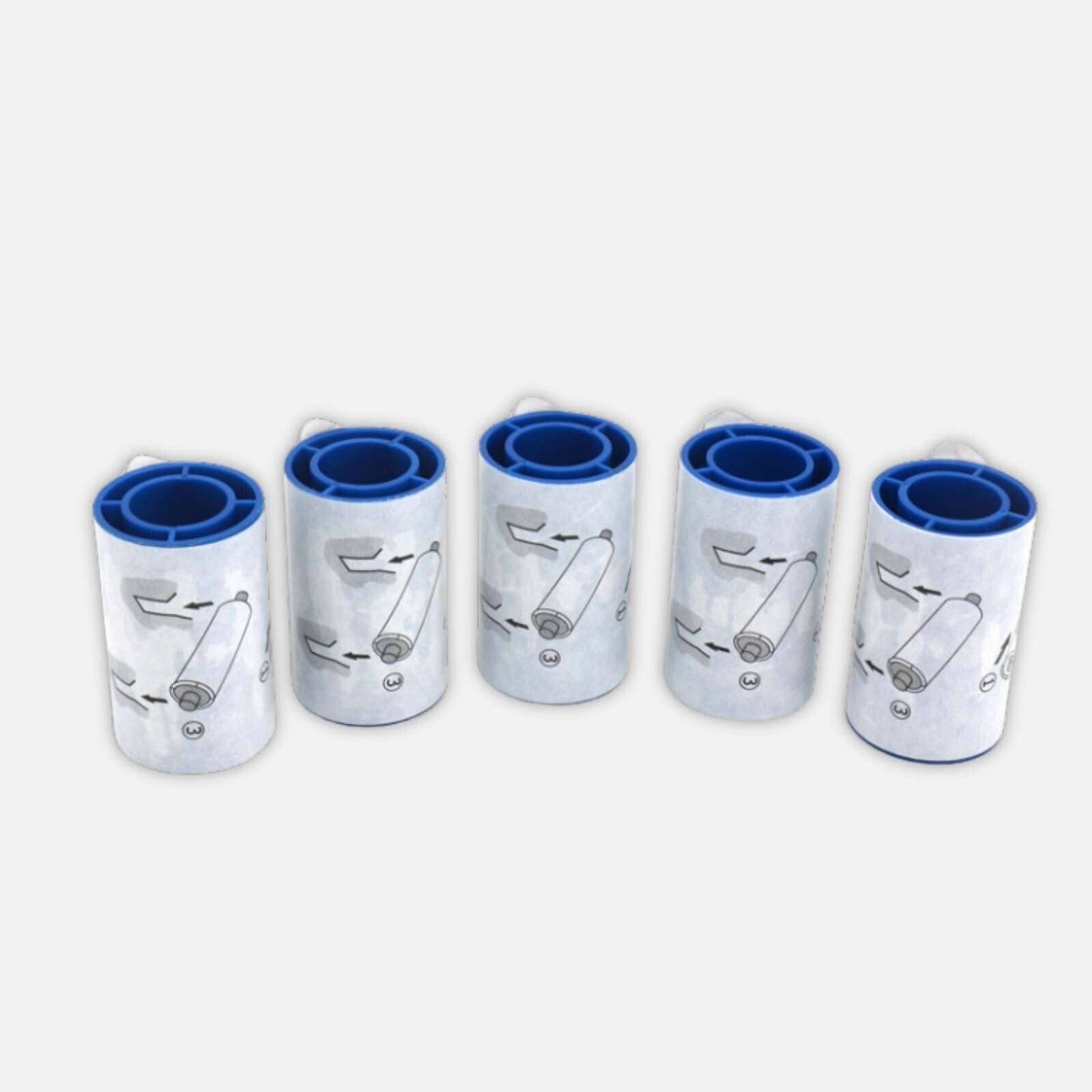 5pcs Cleaning Kit for Datacard 569946-001 Cleaning Roller SD260 SD360 CD800 SP75