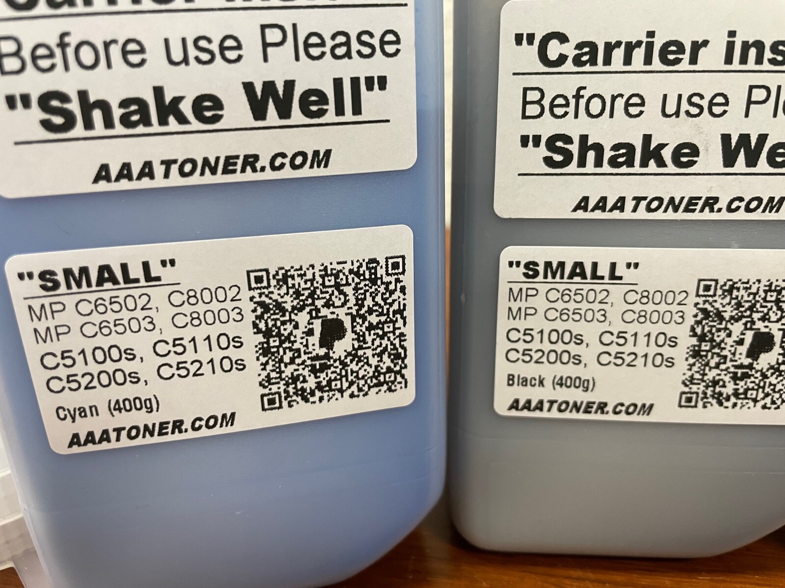(400g x 4) SMALL Refill Toner for Ricoh MP C6502 C8002 C6503 C8003 C5100 C5200