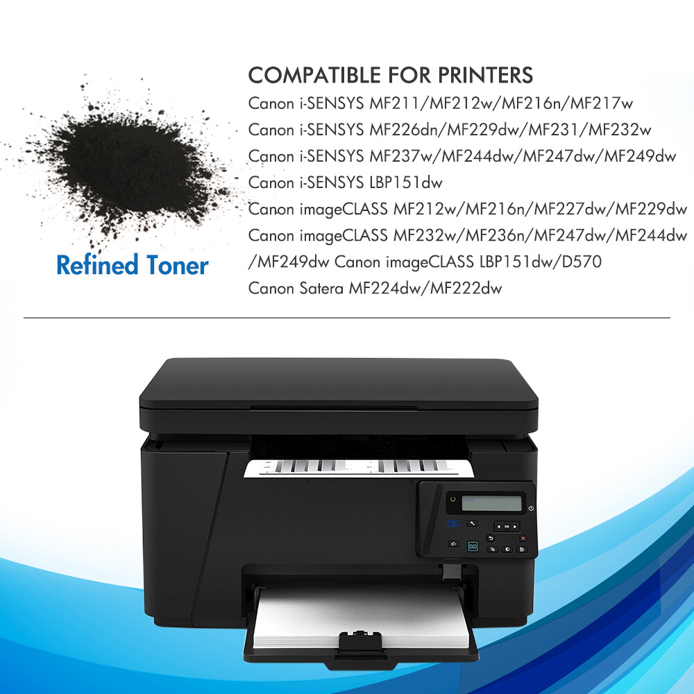 Replacement For Canon 137 9435b001aa Black Toner Cartridge imageCLASS MF236n Lot