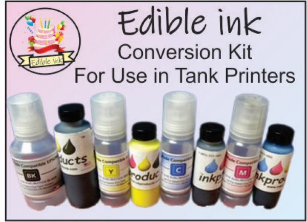 Edible Ink Conversion Kit For Use In Epson Tank Printers