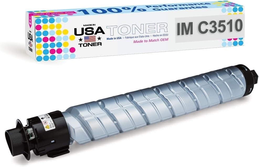 Compatible Toner for Ricoh IM C3010, IM C3510, 842550 (Black)