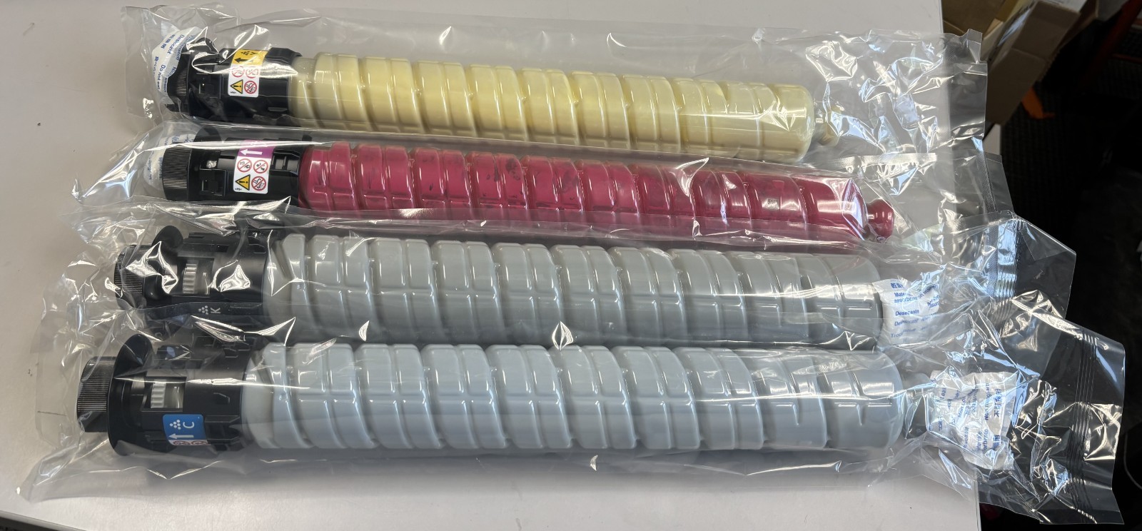 SET Ricoh Genuine IM C6000 Toner Black Cyan Magenta Yellow Original OEM C4500