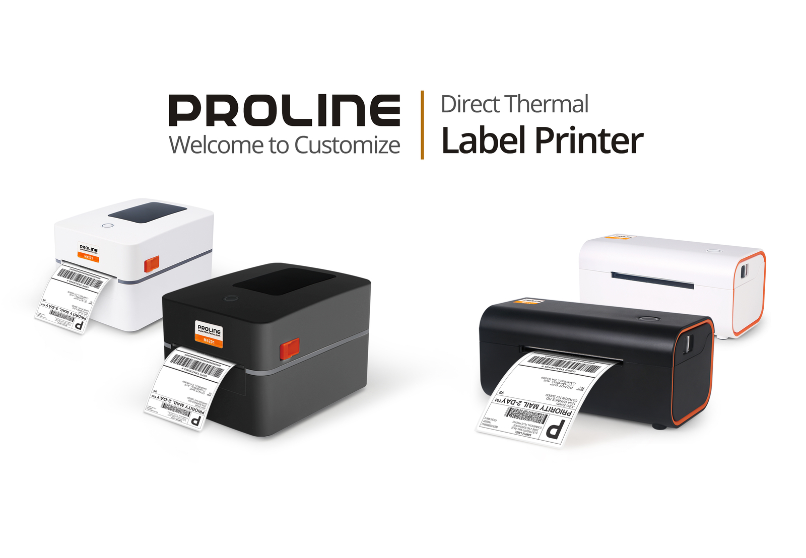 ProLine Thermal Shipping Label Printer 4×6 USB For USPS FedEx UPS eBay Etsy