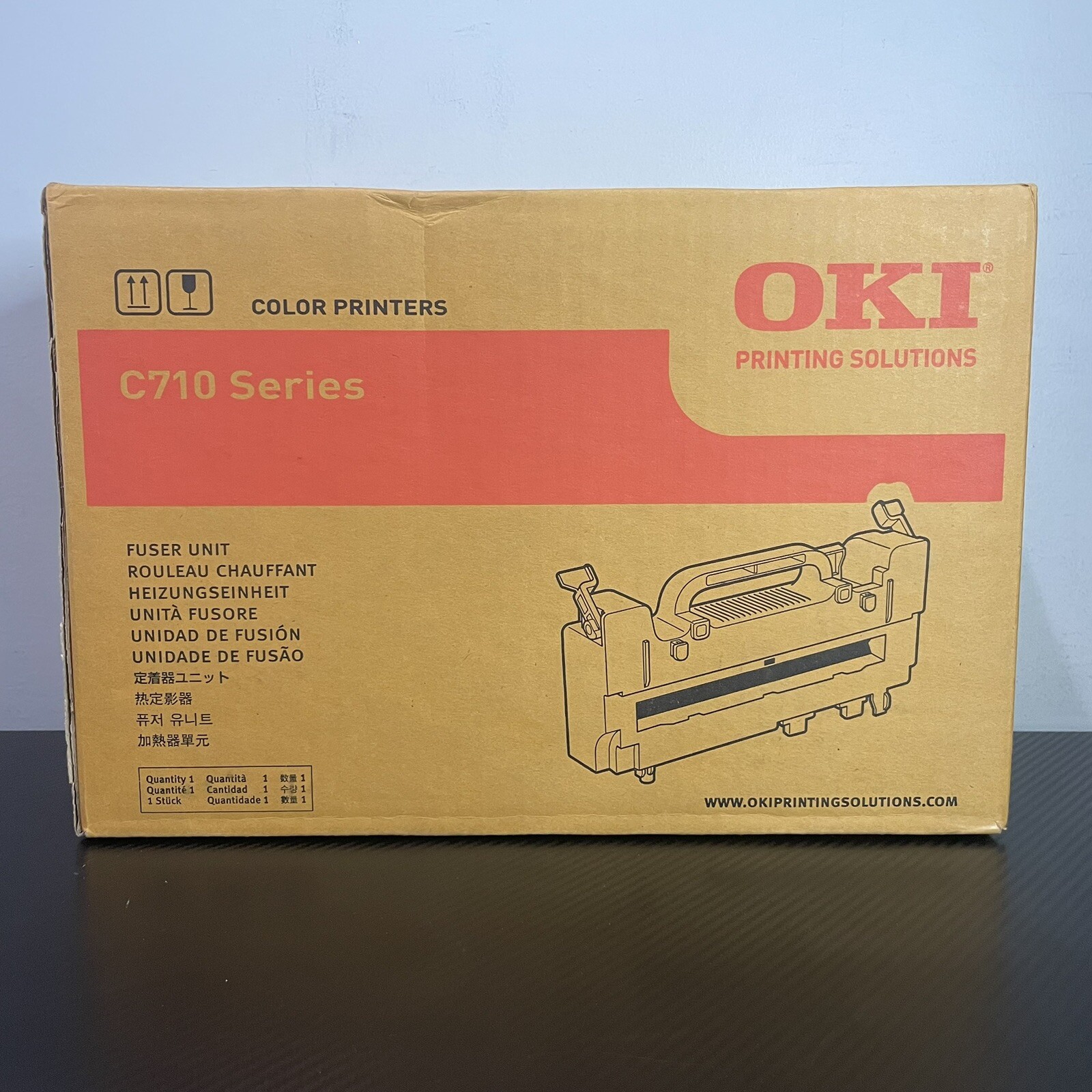 Okidata 43854901 FUSER UNIT 120V for C710N C710DN C710DTN New