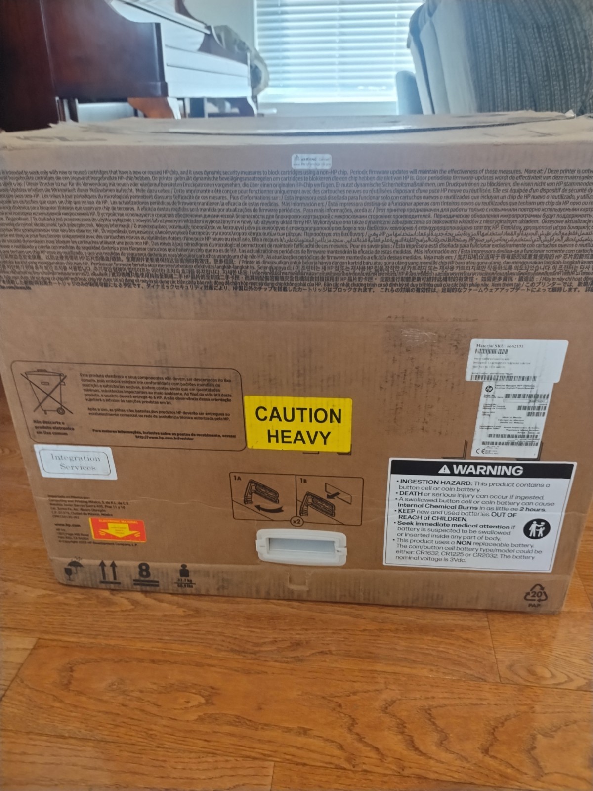 HP Laser Jet Managed MFP E52645dn Mono All-In-One New In Box 45 PPM Print Speed