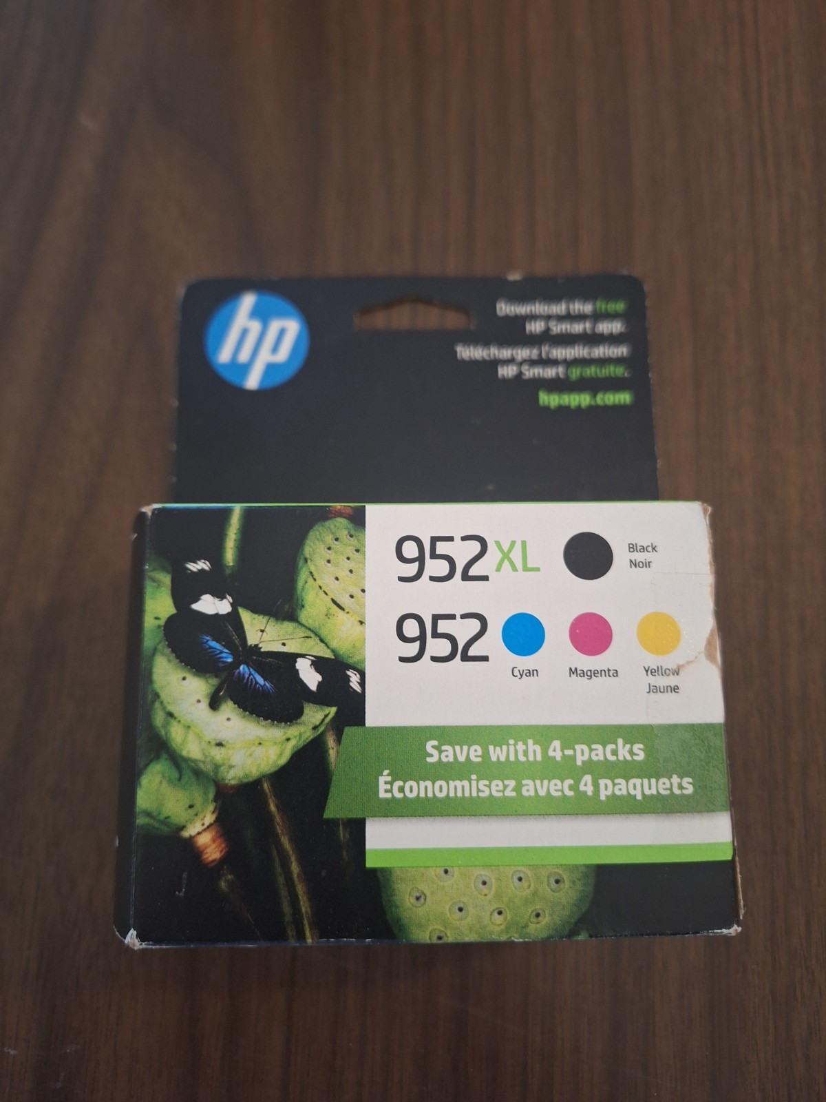 HP 952XL/952 Multi-Color Ink Cartridge Set – Black, Magenta & Yellow Ink Only.
