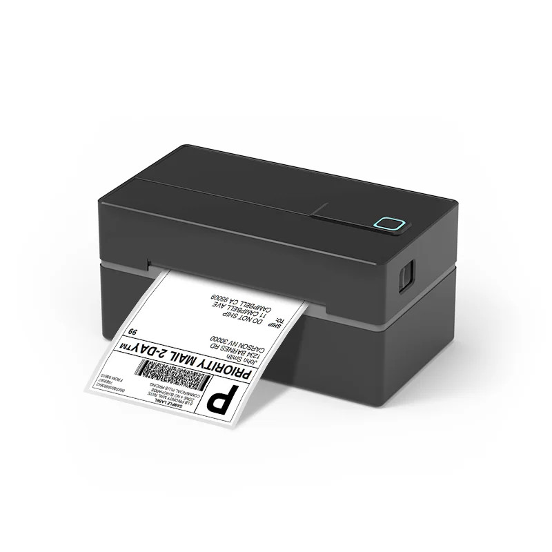 Thermal Label Printer Portable No Ink Required 203DPI 4X6 for Small Business Blu