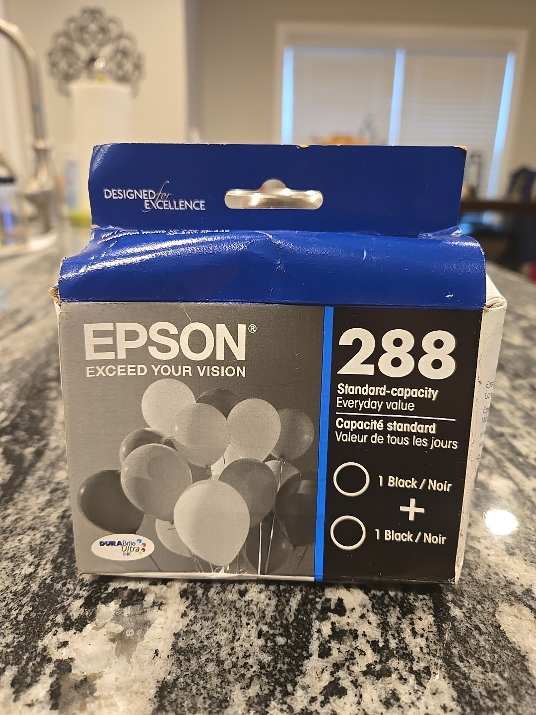 Genuine Epson 288 T288120 Black Ink Cartridges 06/2027
