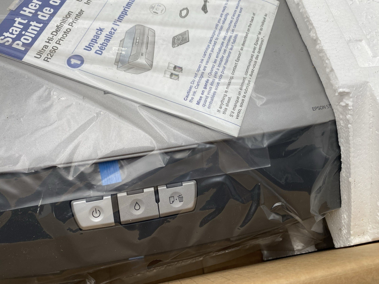 Epson Stylus Photo R260 Digital Photo Inkjet Printer