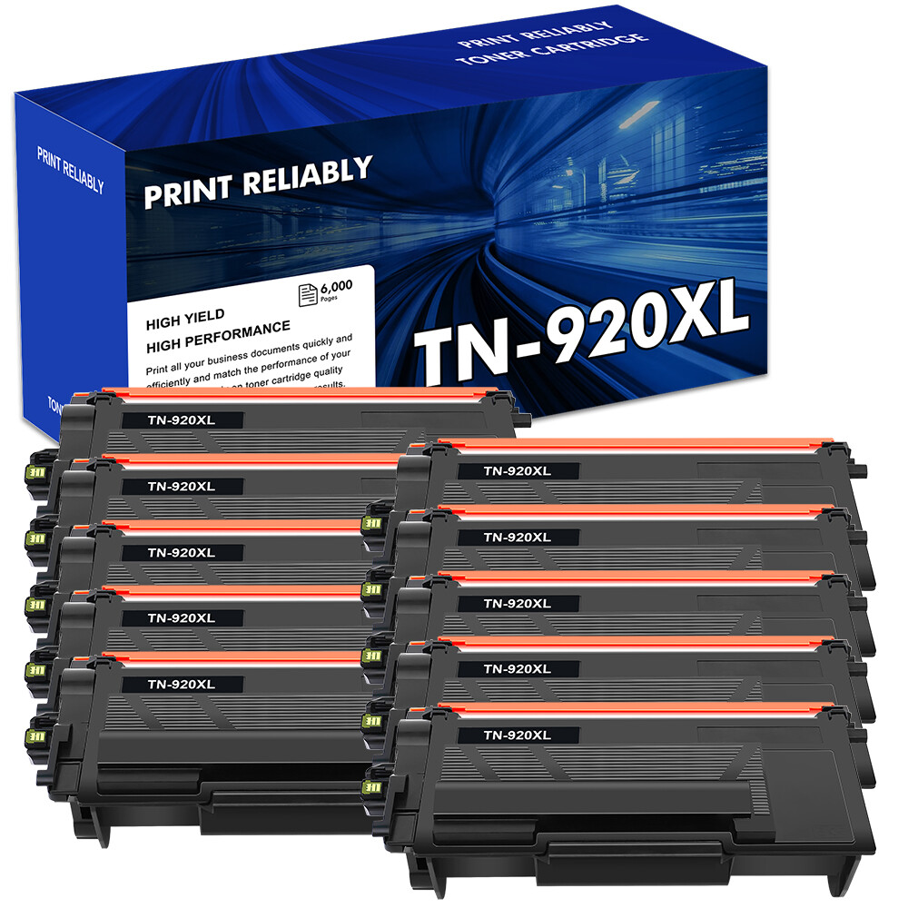 10PK TN920XL Compatible With Brother TN920 Toner MFC-L5710DW L5717DW DCP-L5510DN
