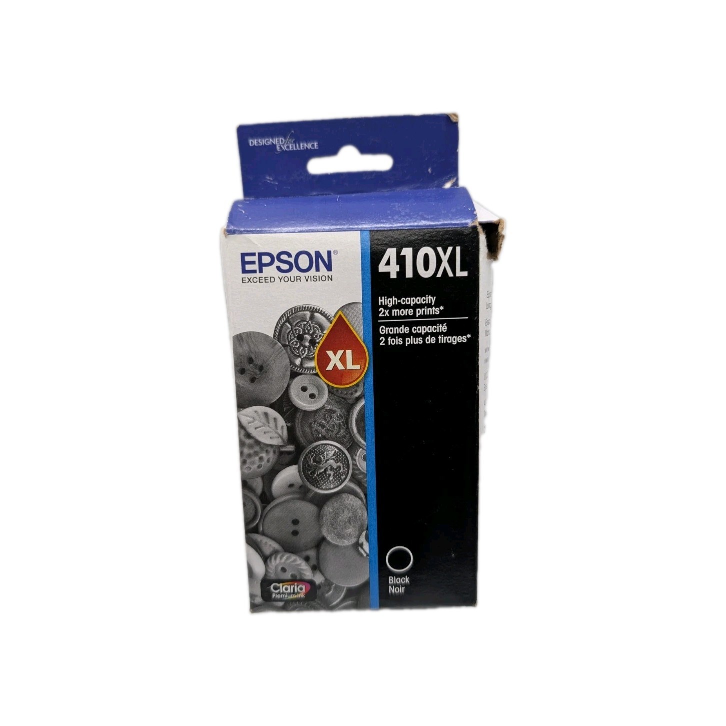 Epson 410XL BLACK Ink Cartridge Genuine Sealed Expires 11/2028 New Sealed