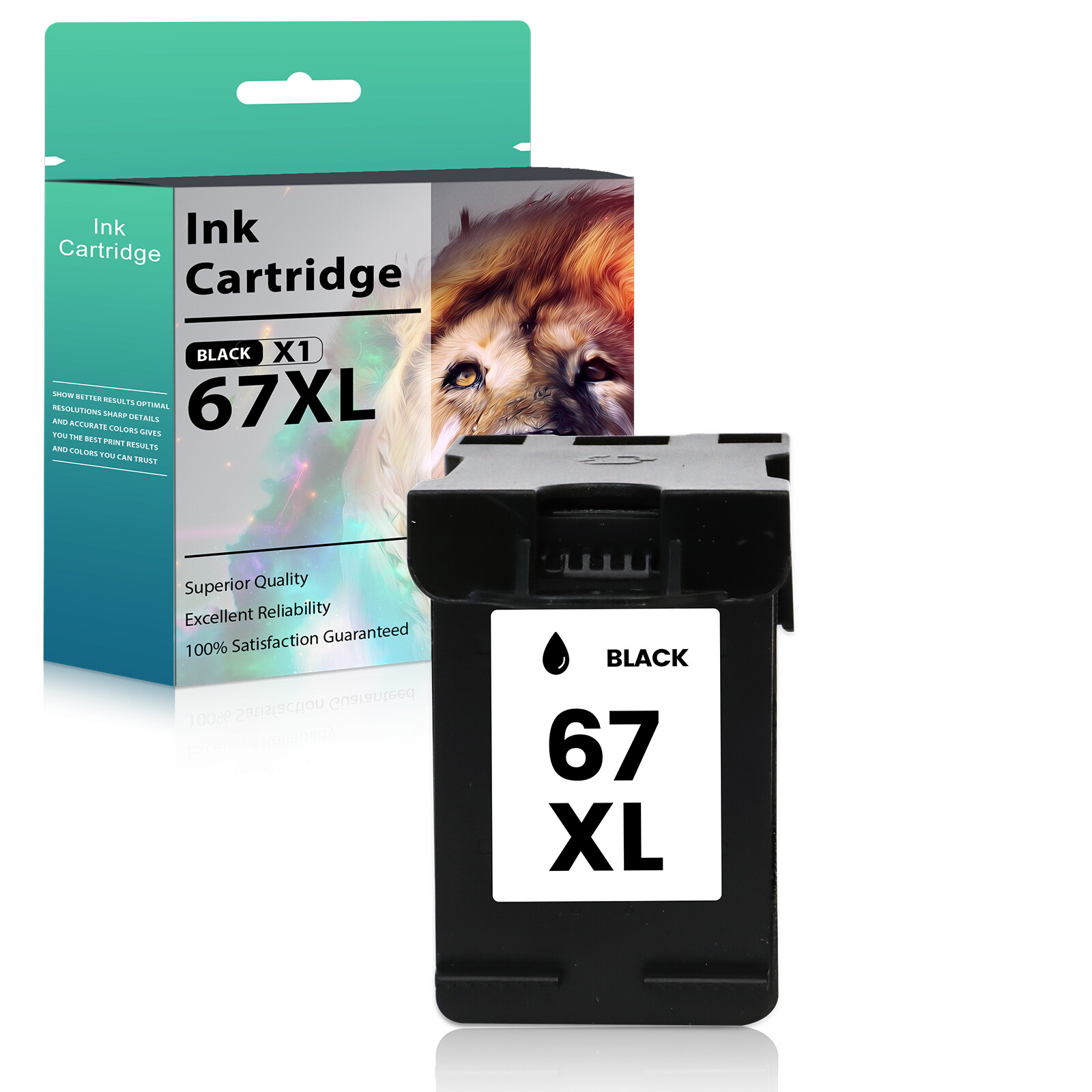 67 XL Ink Cartridge for HP 67XL Deskjet 2720 2755 4155 4158 Envy 6010 6055 6075