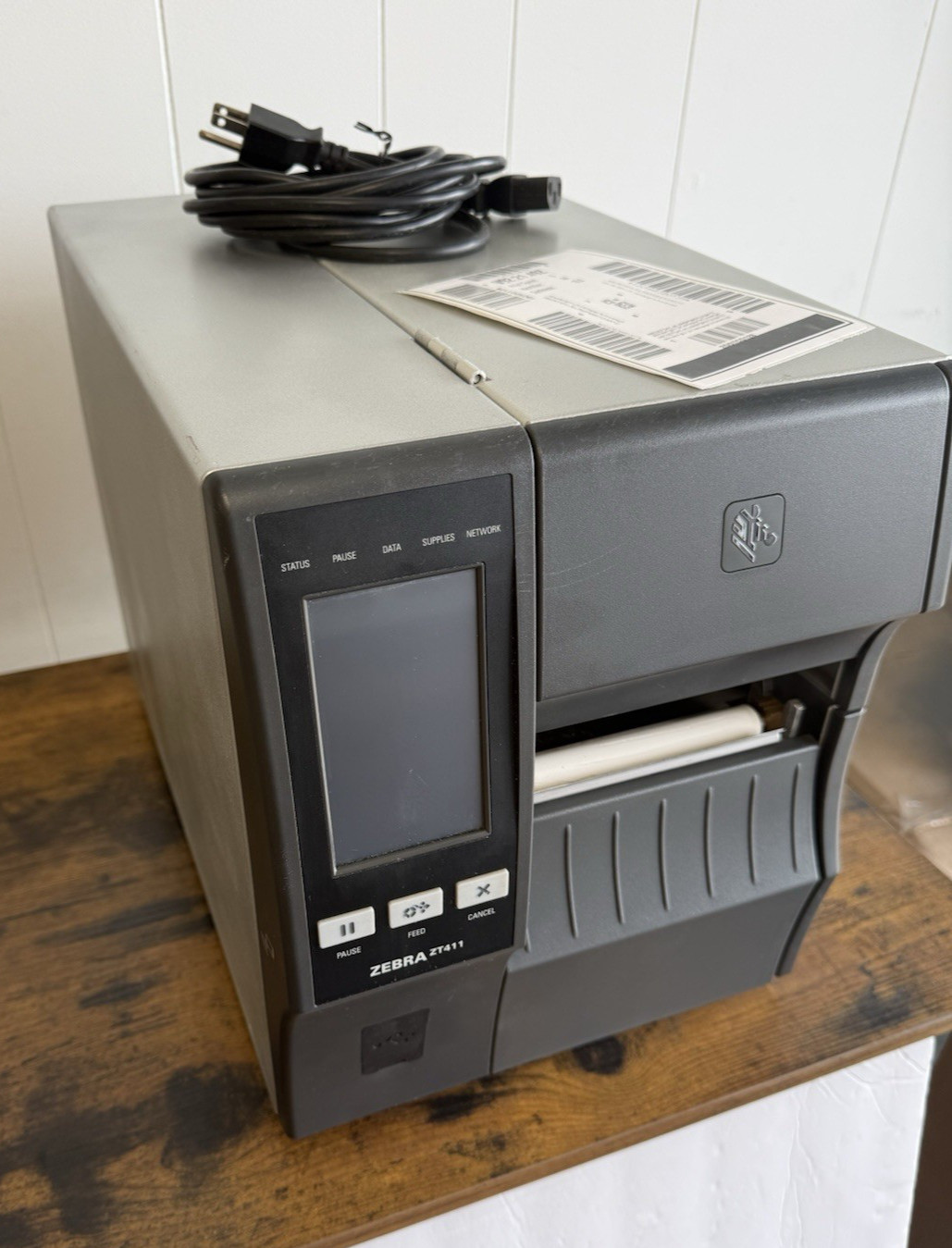 ZEBRA ZT411 INDUSTRIAL THERMAL LABEL PRINTER ZT41142-T010000Z