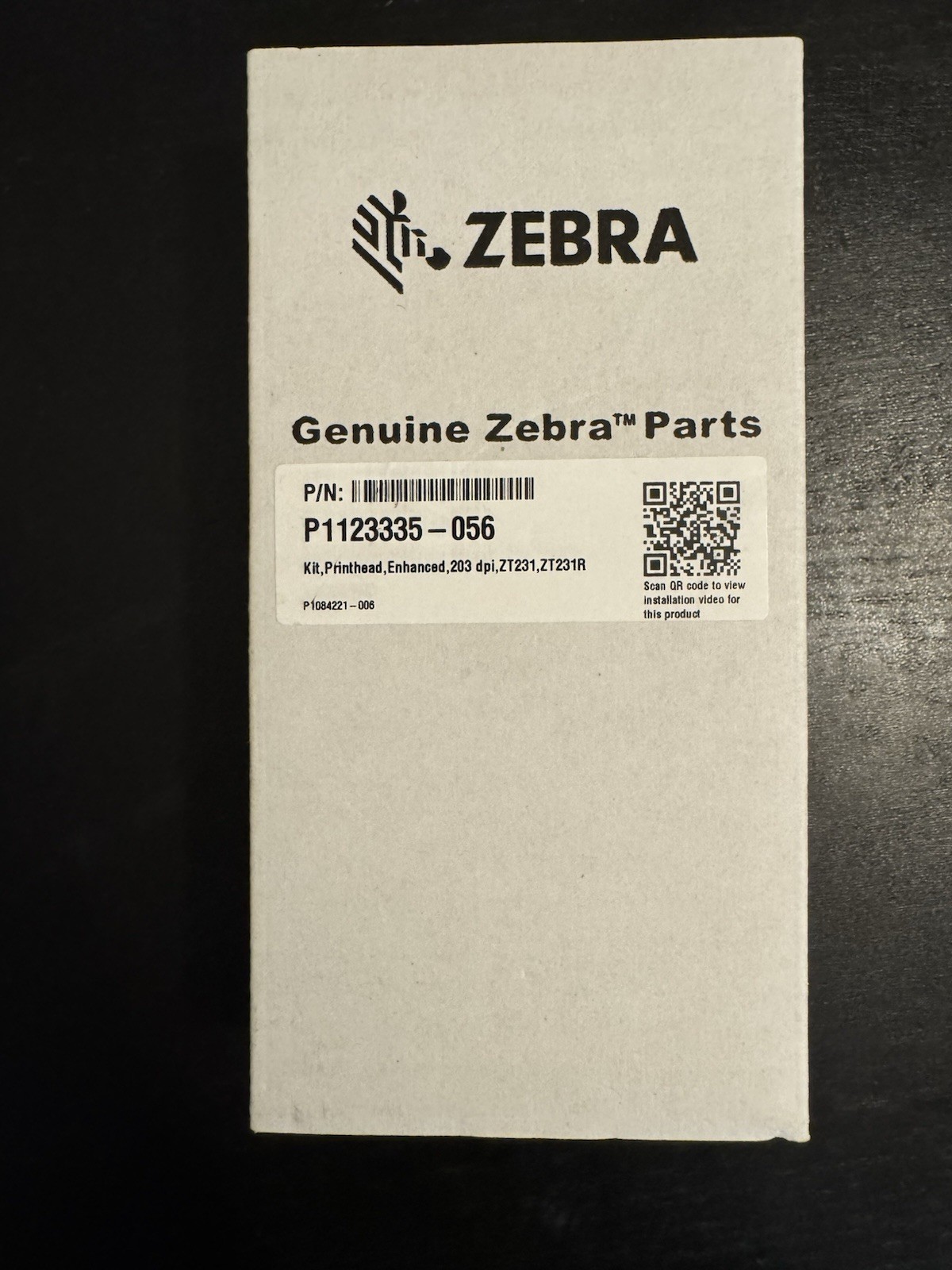 Genuine Zebra P1123335-056 OEM Printhead for ZT111 ZT211 ZT231 203 DPI
