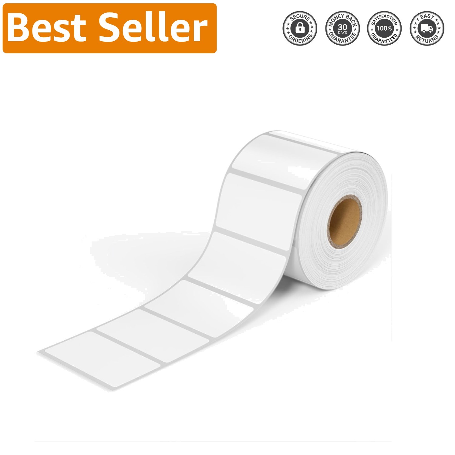 2×1 Direct Thermal Labels – Easy Tear, Fade-Resistant, Rollo & Zebra Compatible