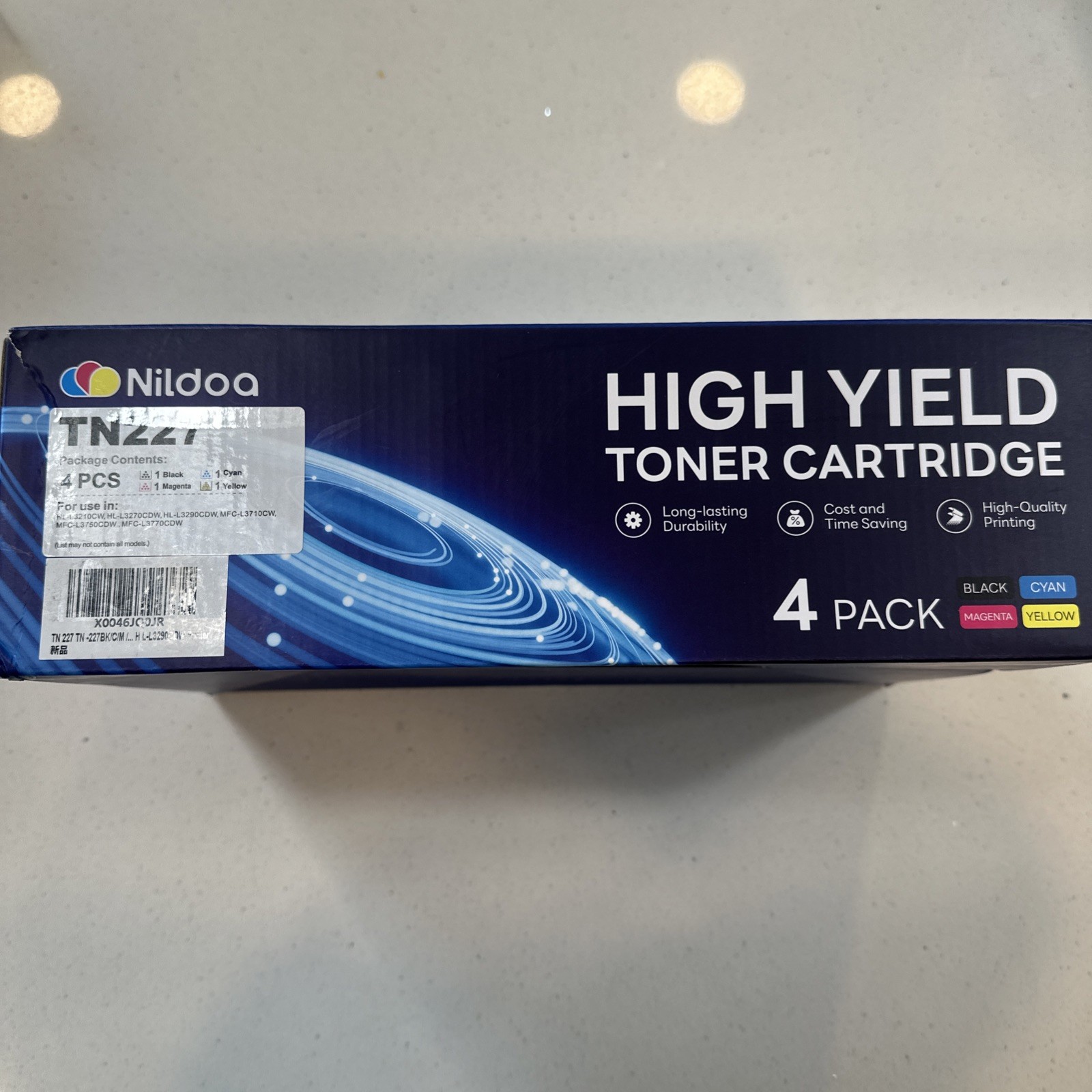 TN227 TN-227BK/C/M/Y High Yield Toner Cartridge Brother SEALED