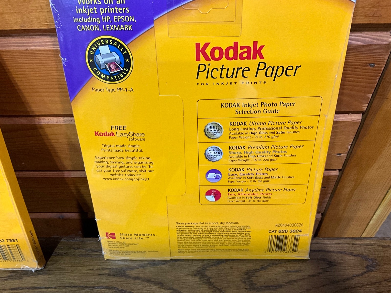 Kodak Picture Paper 25 Sheets Plus More Great Deal