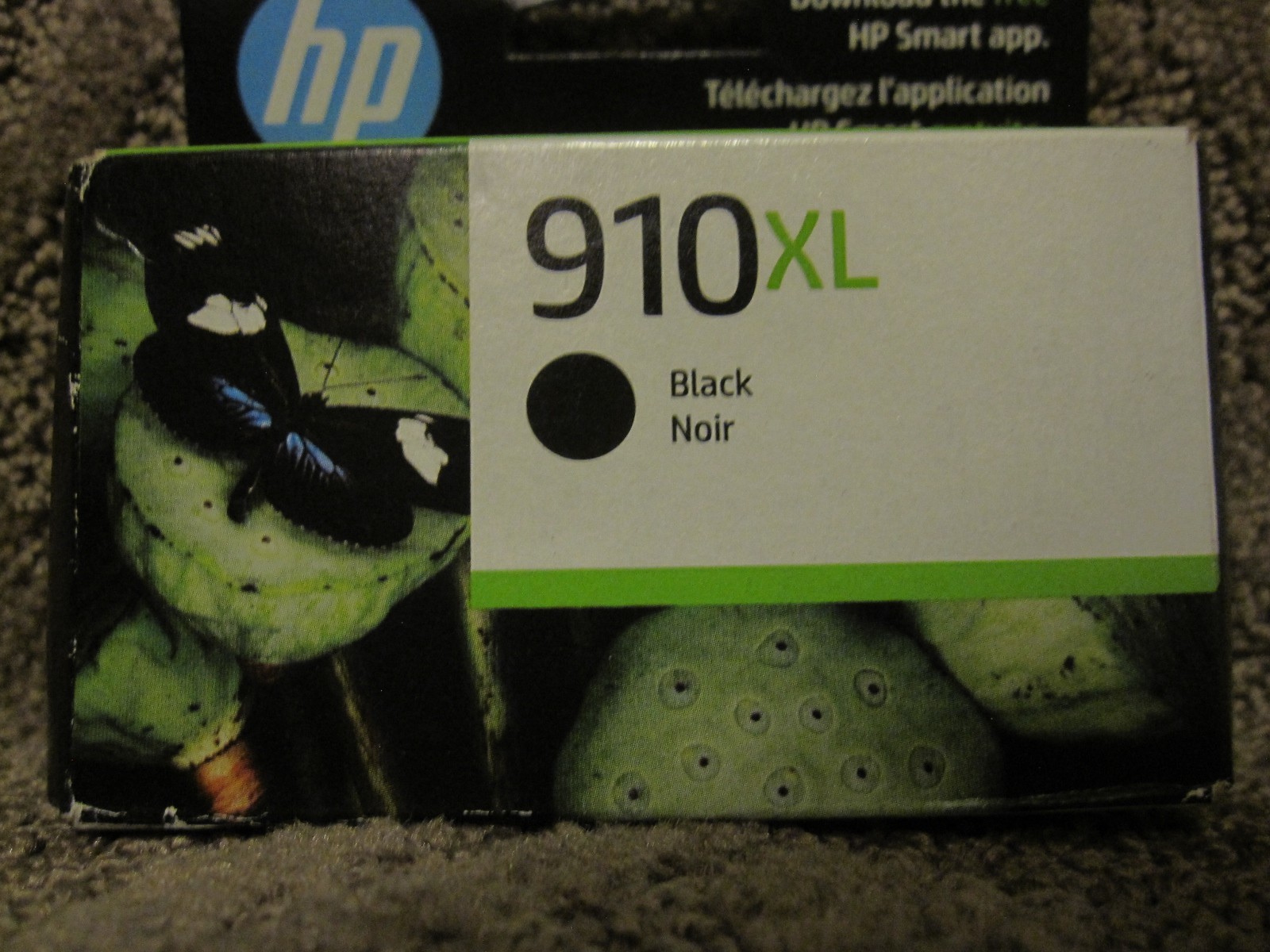 HP 3YL65AN Black Color Ink Cartridge Genuine OEM NEW # 910XL 910 NOV/2026