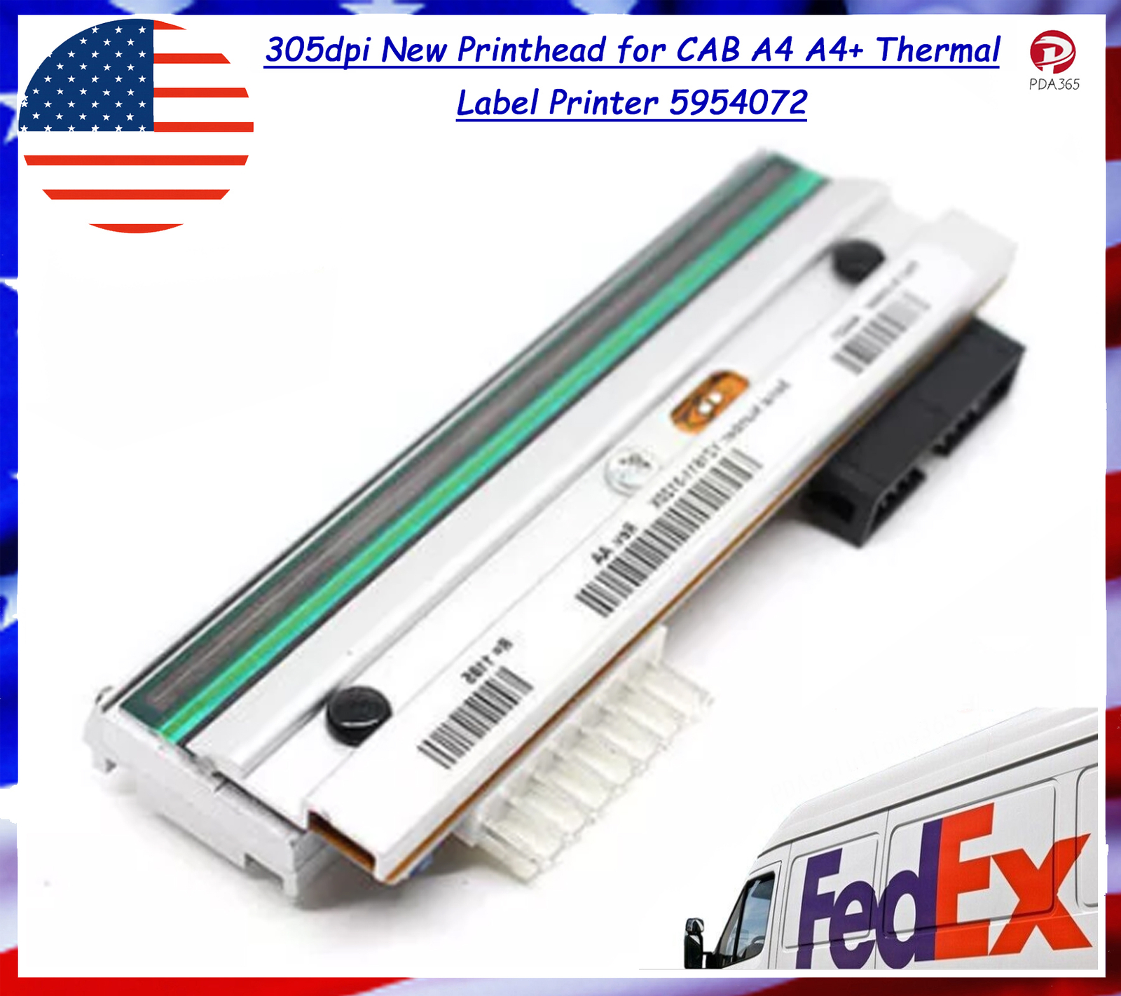 305dpi New Printhead for CAB A4 A4+ Thermal Label Printer 5954072