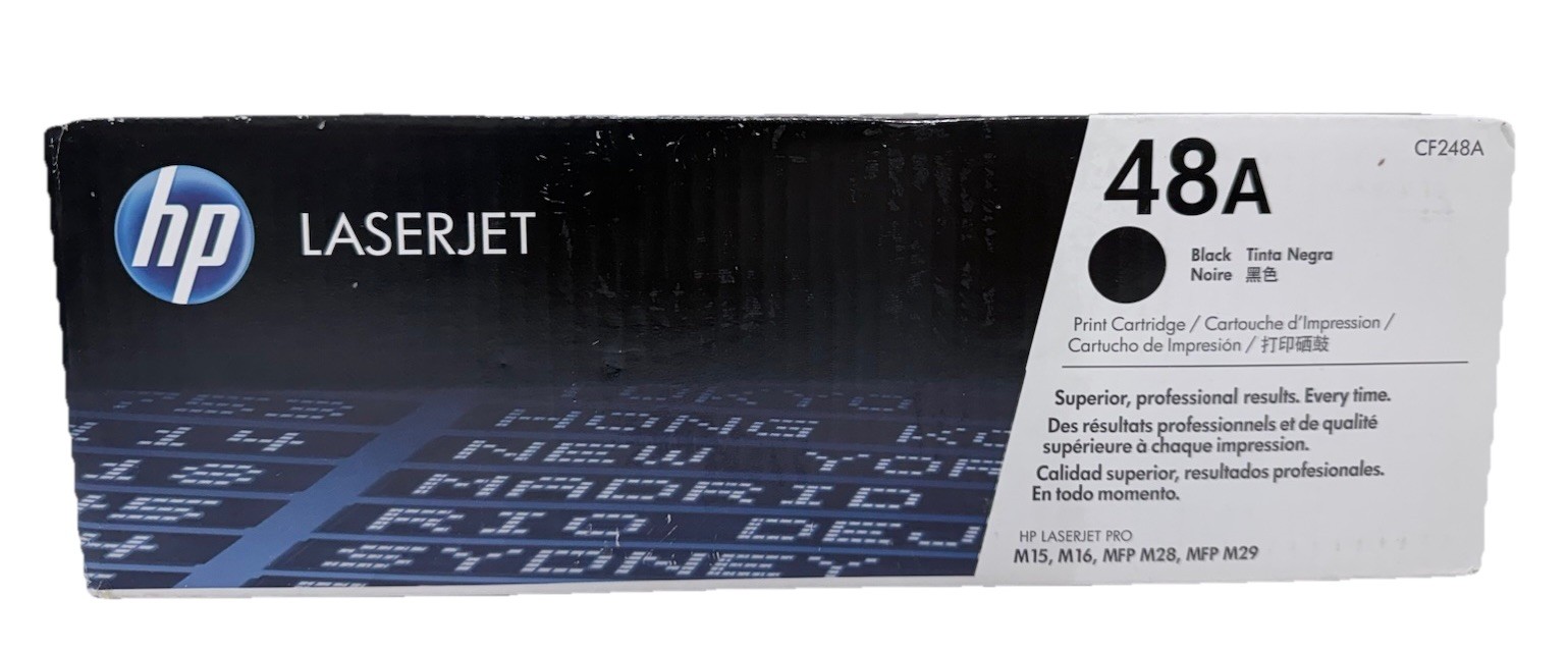 Genuine HP 48A CF248A Black Original LaserJet Toner Cartridge – New Sealed