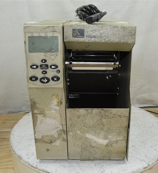 Zebra 105SL Plus 102-801-00200 Thermal Label Printer USB SEE NOTES