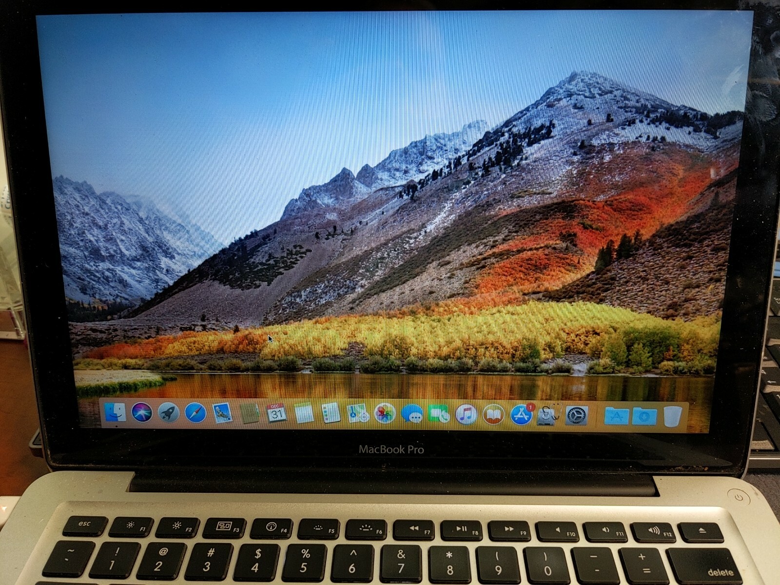 Apple MacBook Pro 13in with Replacement Keyboard & Spare Parts For Parts/Repair