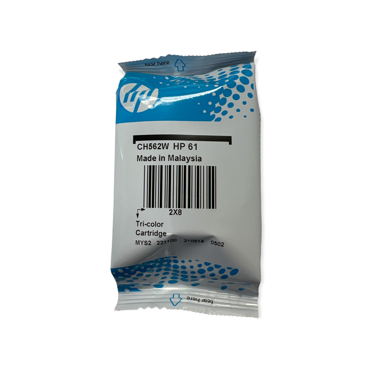 Genuine HP 61 Tri-Color Ink Cartridge CH562WN Factory Sealed Exp 12/2023