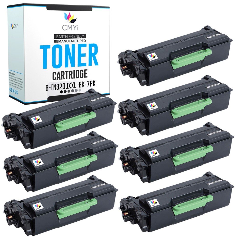 7-Pack Compatible TN920UXXL Printer Cartridge for Brother MFC-L6810DW L6915DW