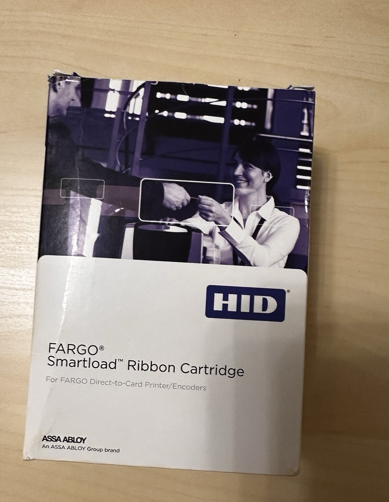 Fargo 045000 Color Ribbon Cartridge YMCKO BRAND NEW