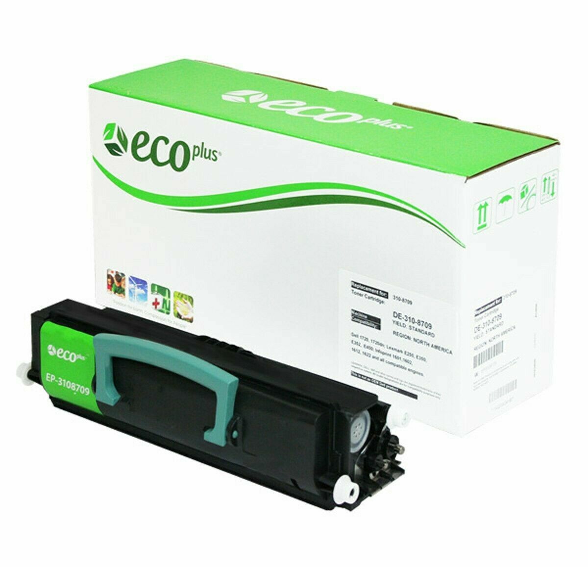 For Dell, IBM, Lexmark, Toshiba 3108709, E450A11A TONER BLACK, 6K non-OEM
