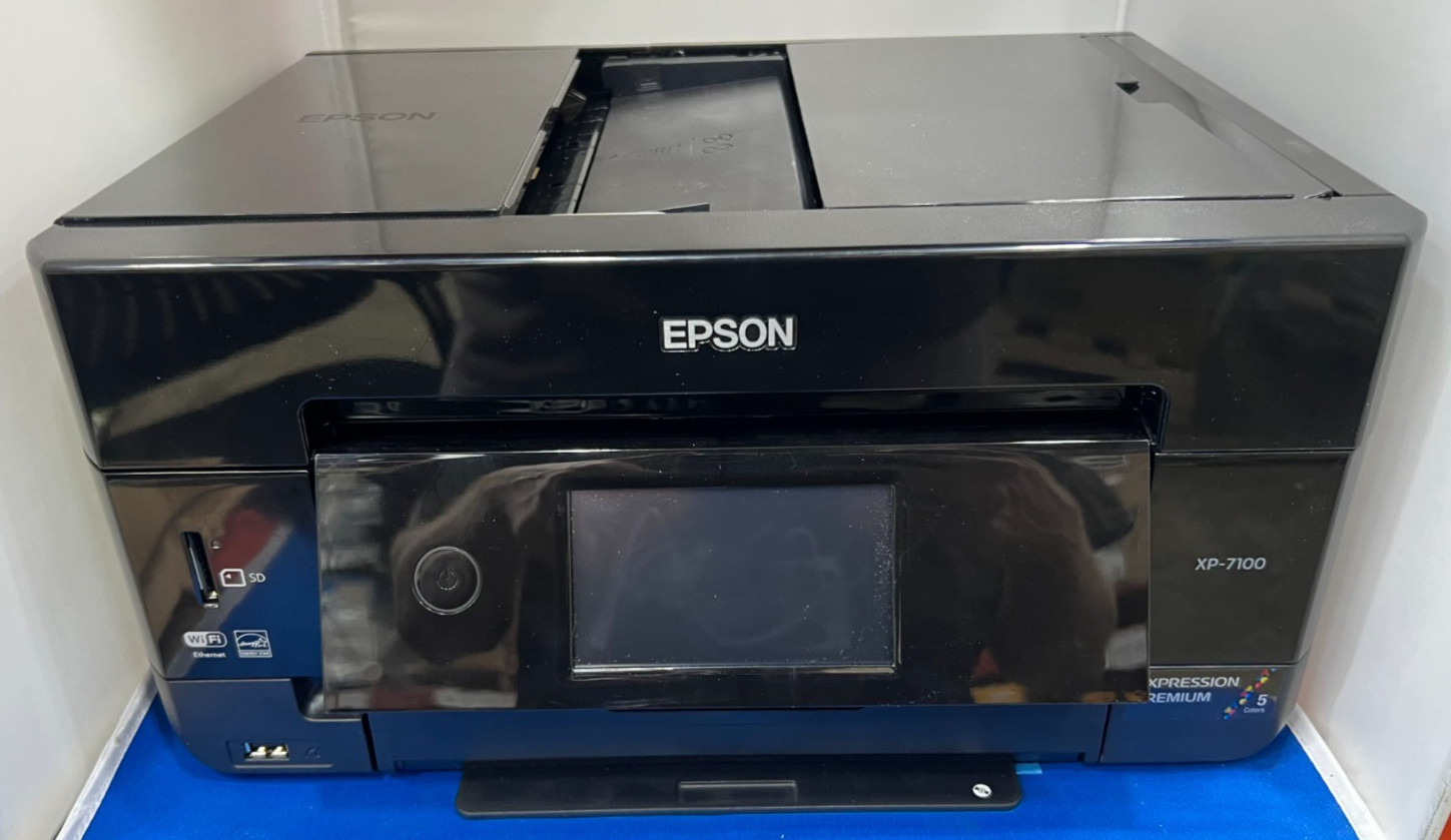 Epson Expression Premium XP-7100 Wireless Color Photo Printer – SEE PICTURES