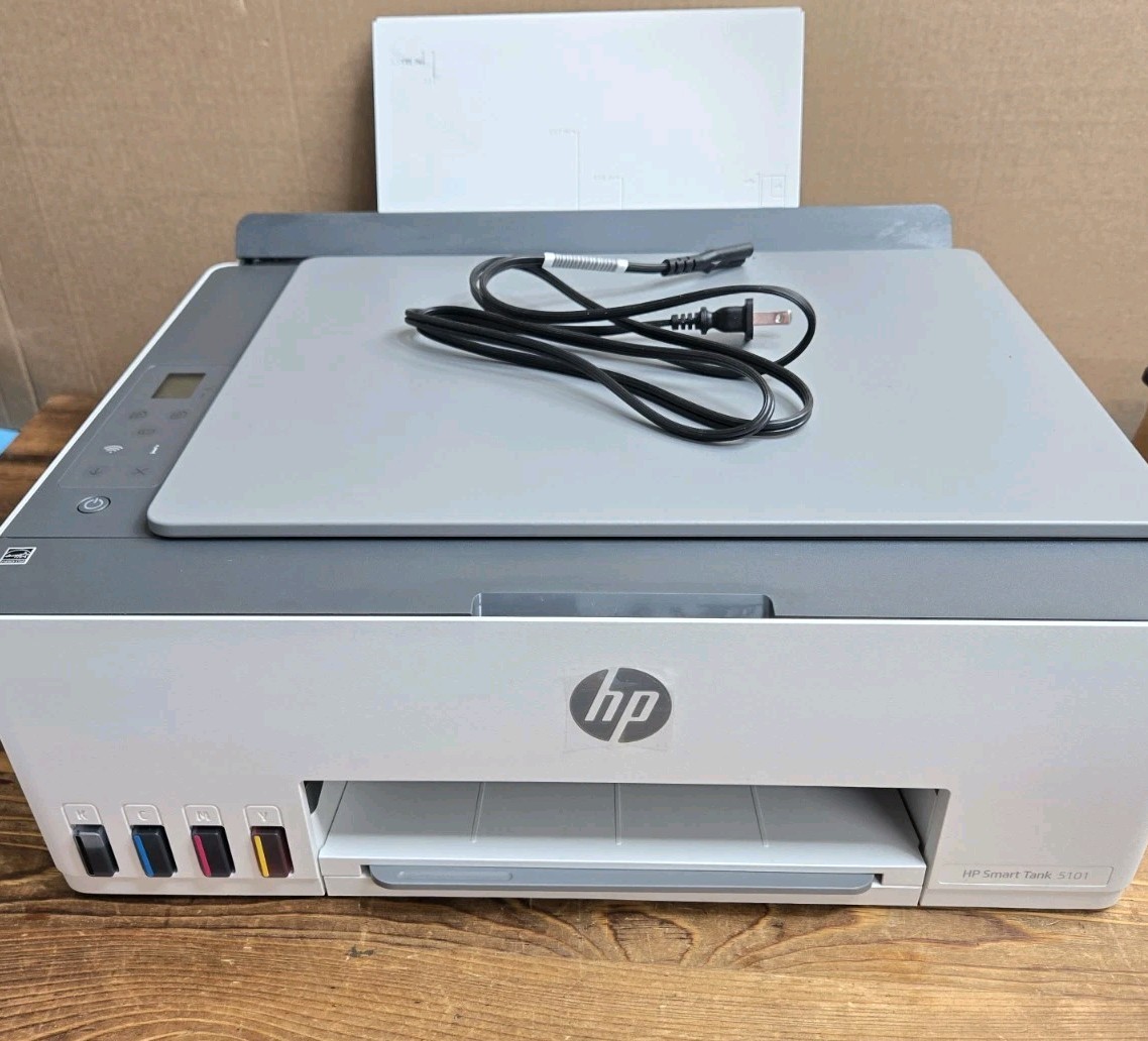 HP Smart Tank 5101 All-in-One Inkjet Printer SNPRC-2201 A+ Factory Reset