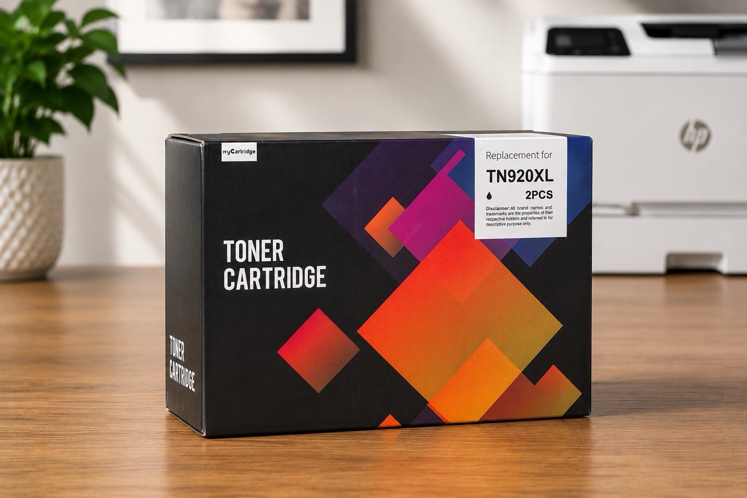 2PK High Yield TN920XL Toner for Brother TN920 MFC-EX915DW HL-L5210DW L6210DW