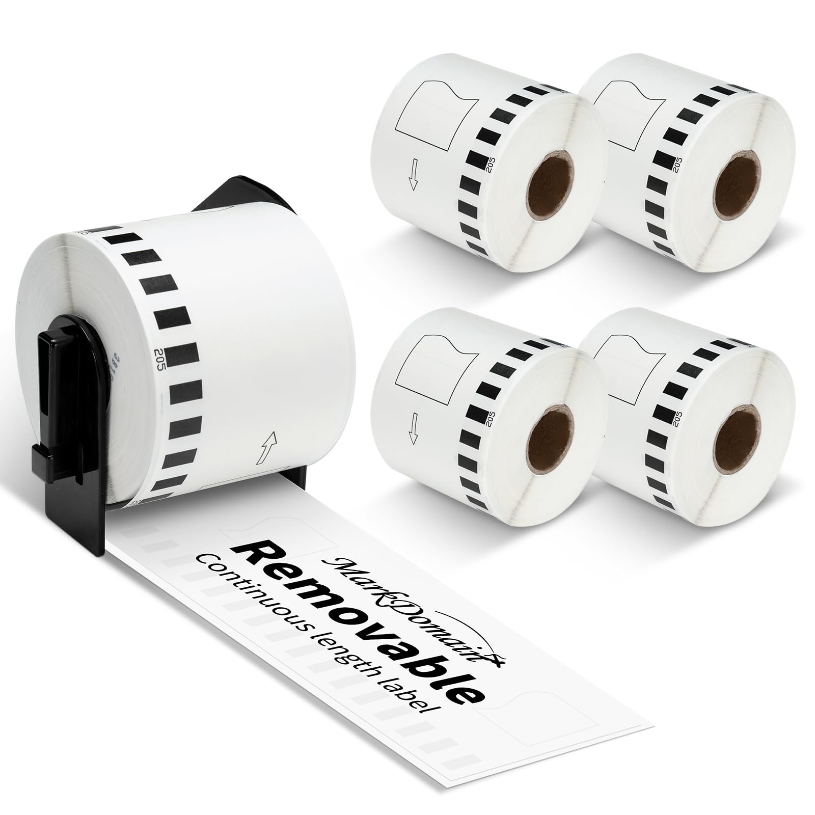 Paper Label Replace Brother Removable DK-4205 DK4205 Continous Label Roll for…