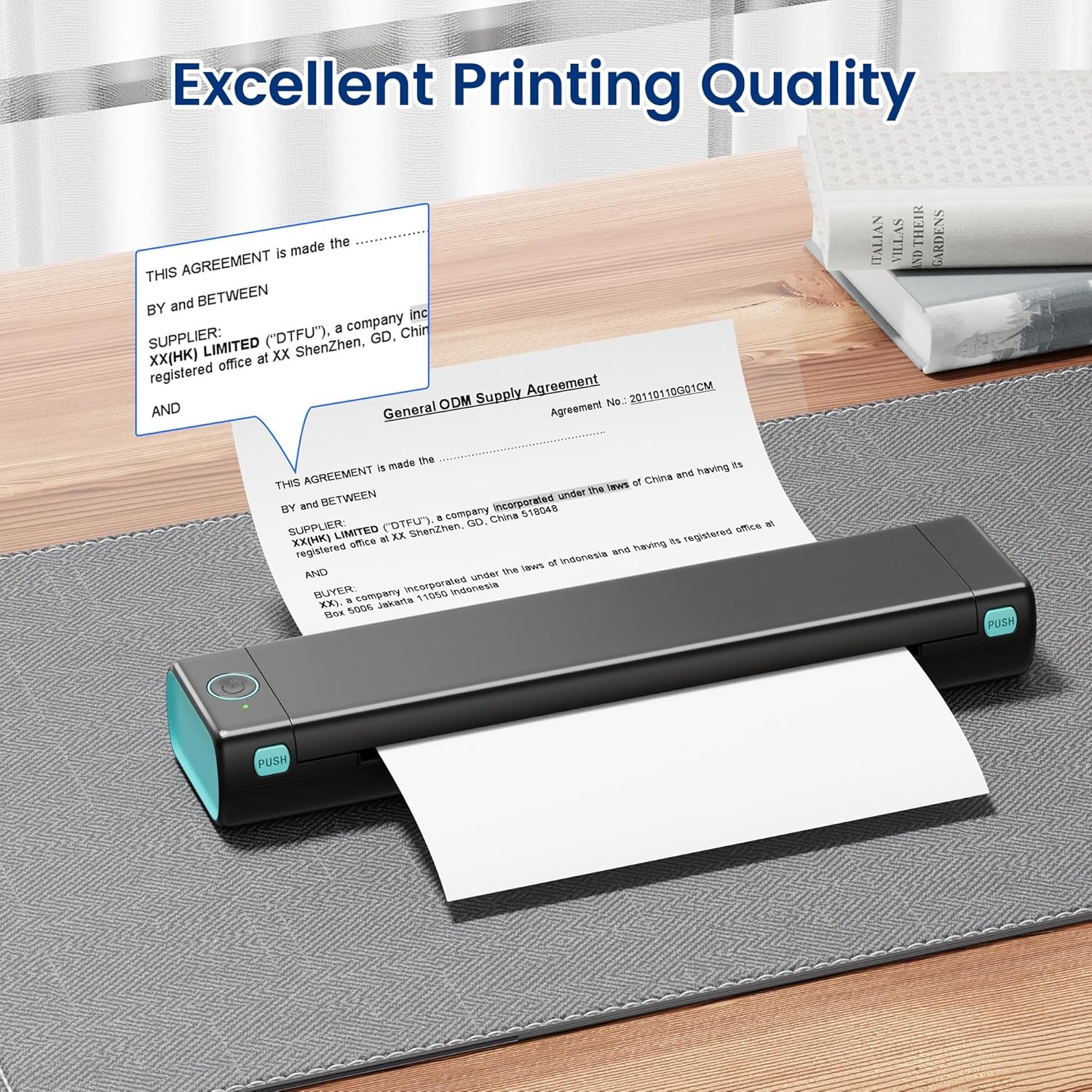 100-1000 Sheets Thermal Printer Paper 8.5″x11″ A4 US Letter Size for M08F M832