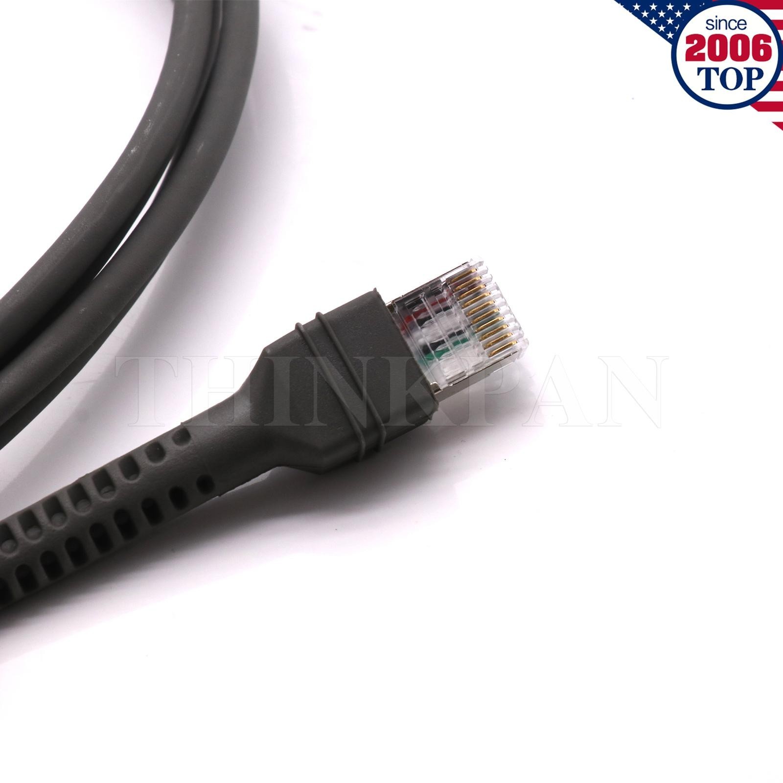 New Zebra CBA-U21-S07ZBR Shielded USB Cable 7Ft(2.1m) for Barcode Scanners
