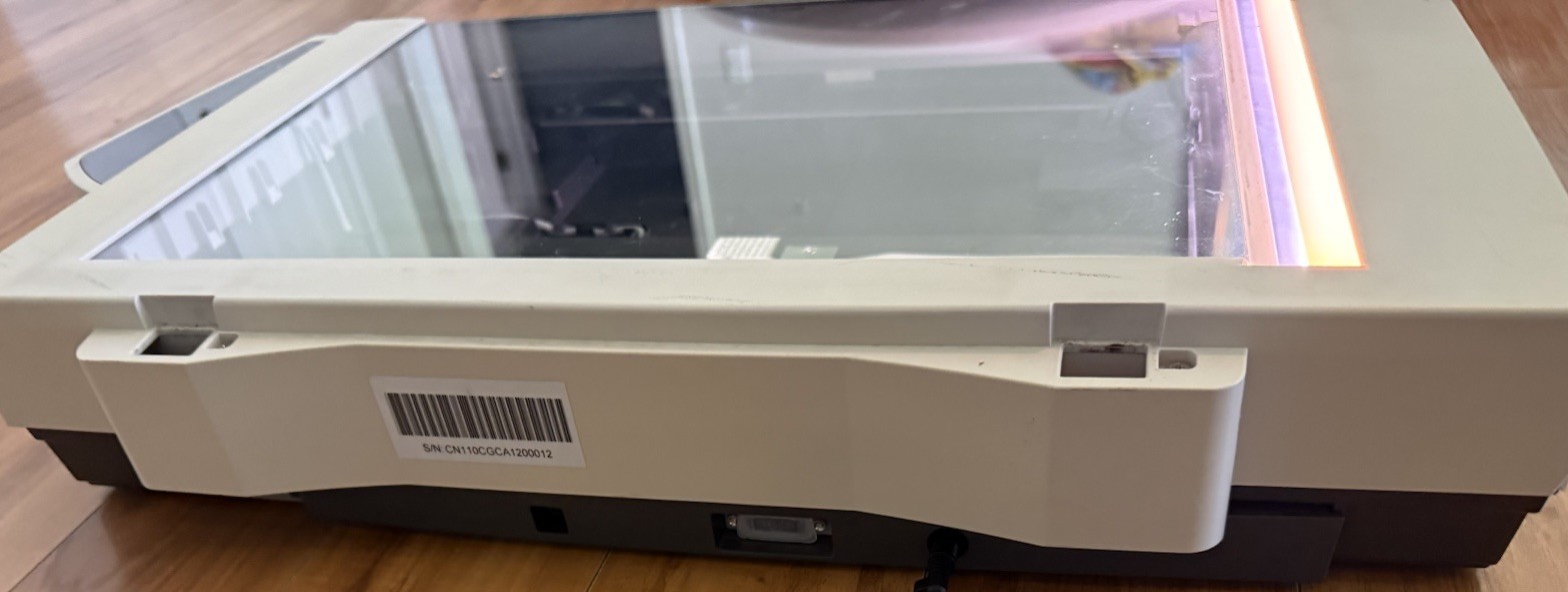 Avision Bookedge Scanner FB6280E slanted front flatbed A3 size; No Lid