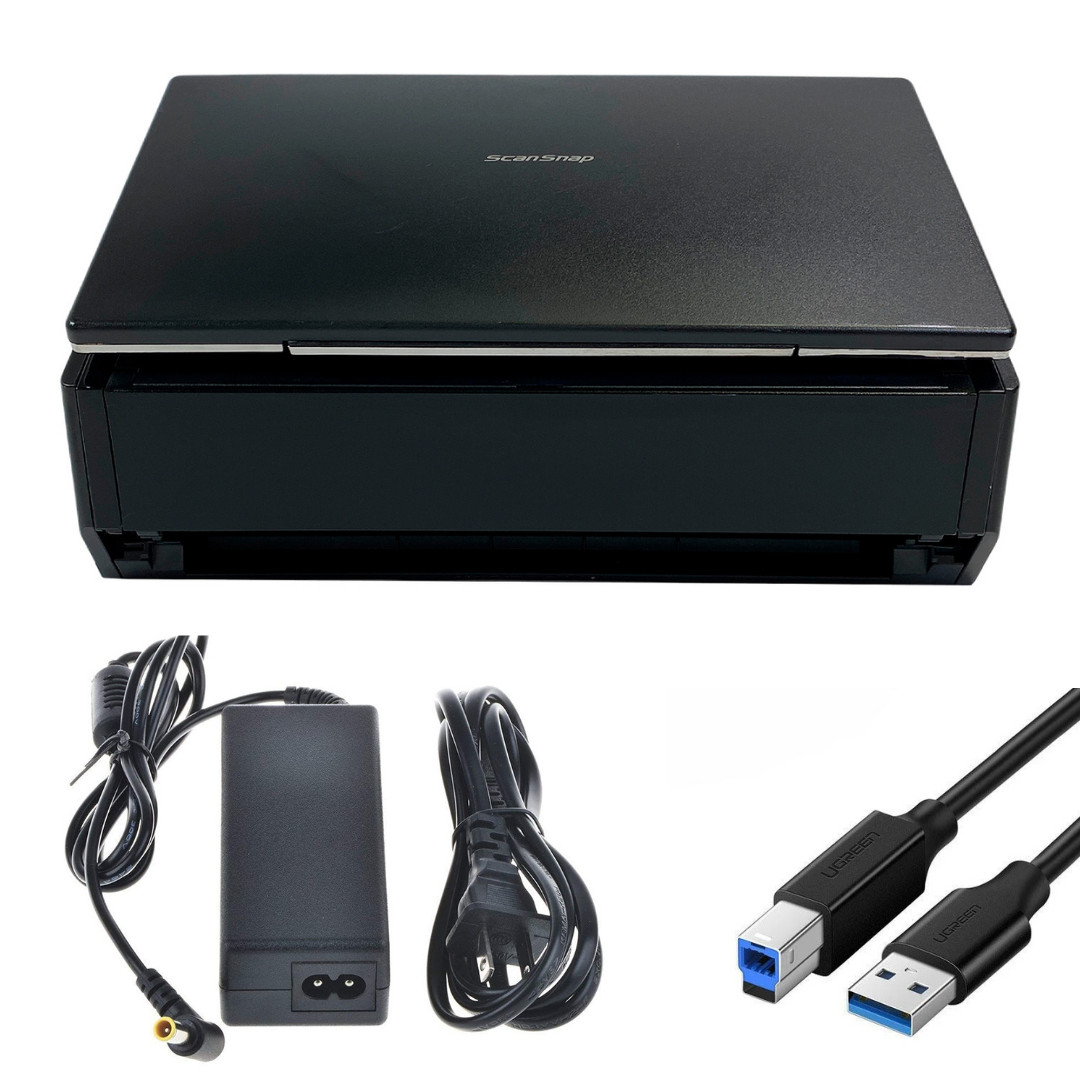 Color Duplex USB Scanner for Gift Trading Sports Cards Drivers Licence w/Bundle