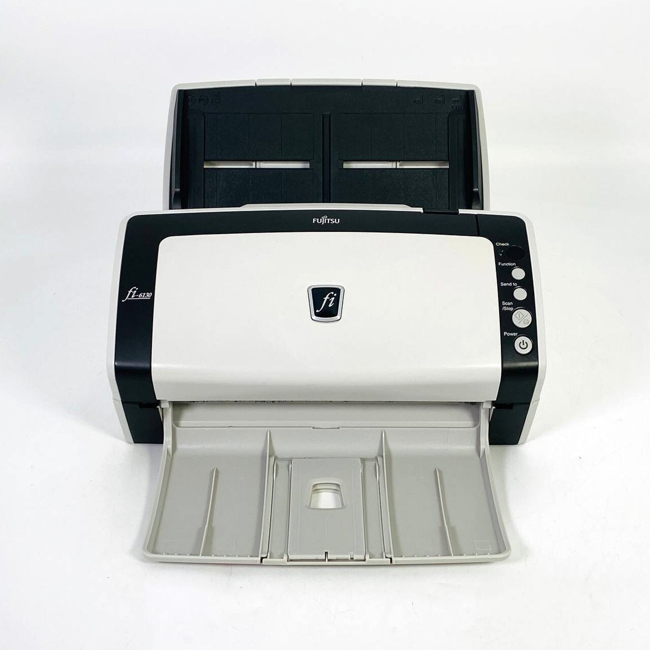 Fujitsu Fi-6130 Duplex Pass-Through Document Color Scanner AC Adapter Bundle