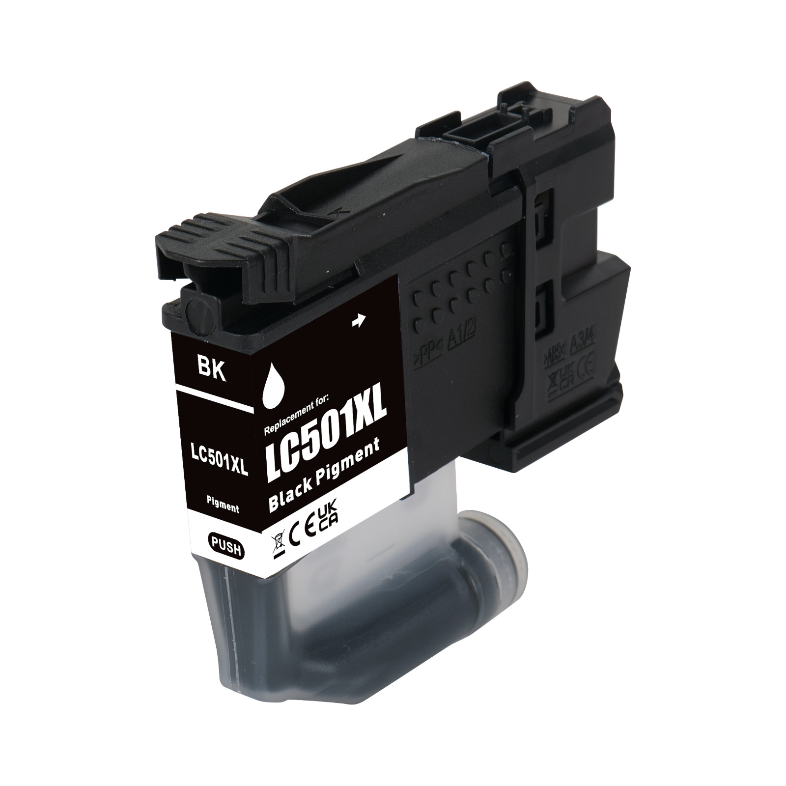 Black LC501XL Ink Cartridges for Brother Printer Compatible for MFC-J1360DW