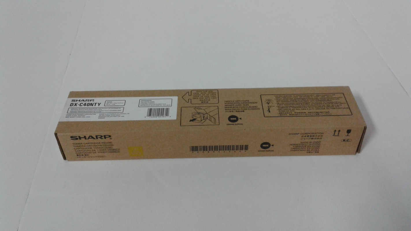 Sharp DX-C40NTY Toner Ctg Yellow 10.000 Pages for Sharp DX-C310